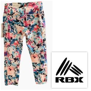 RBX Capri Length Legging NWT Size M